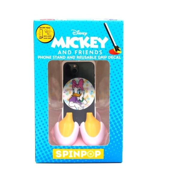 Mickey & Friends Phone Stand & Reusable Grip Decal - Picture 1 of 7